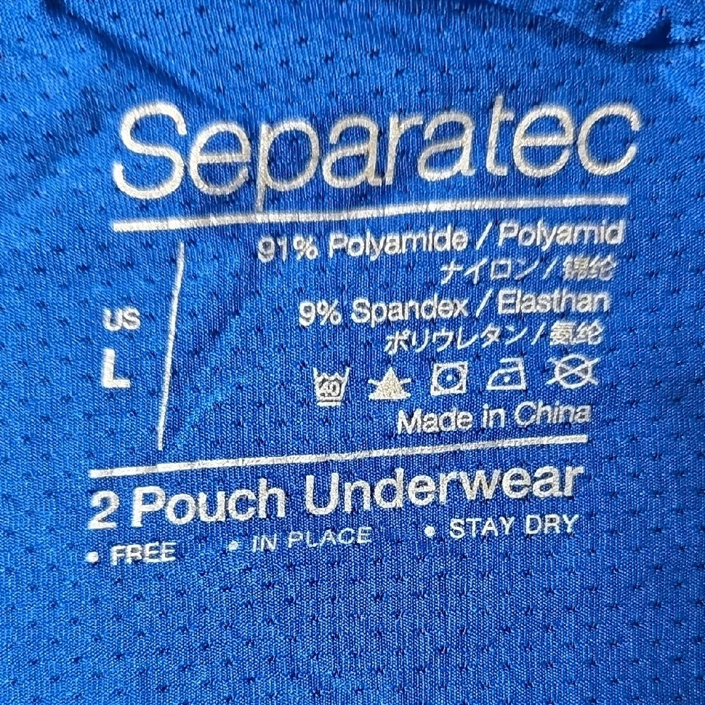 Royal Blue Boxer Briefs with Soft Stretchy Fabric - Picture 2 of 4